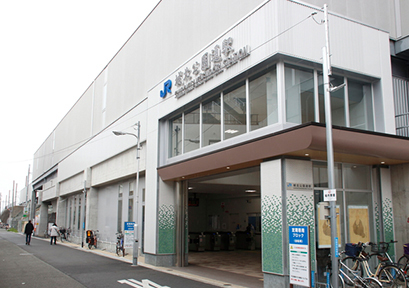 JRおおさか東線城北公園駅